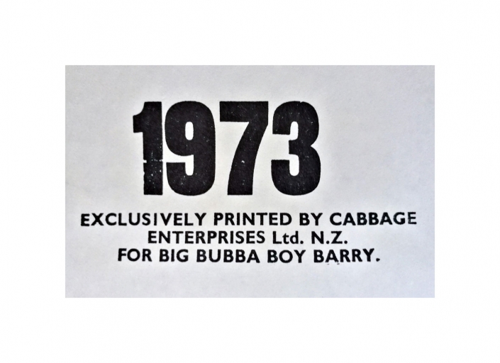 1973 Poster for Barry Myers Phtographic Exhibition