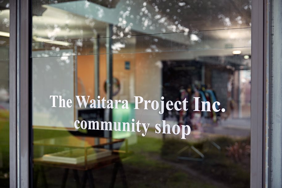 The Waitara Project Inc window Te Tuhi 2020